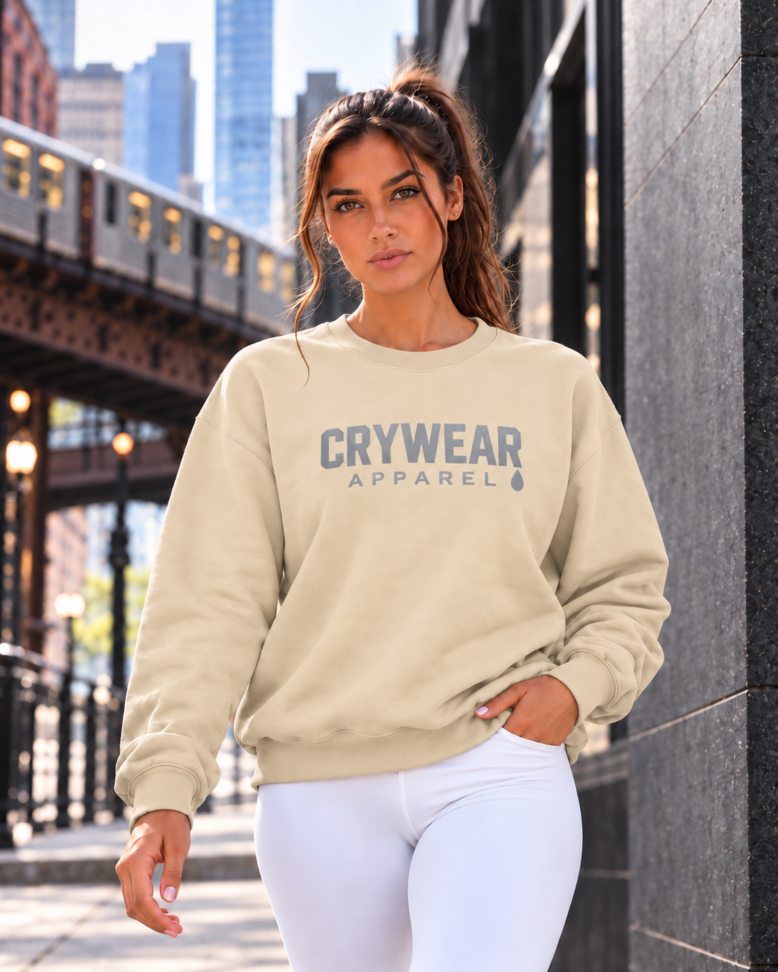 CRYWEAR Apparel Classic Crewneck Sweatshirt