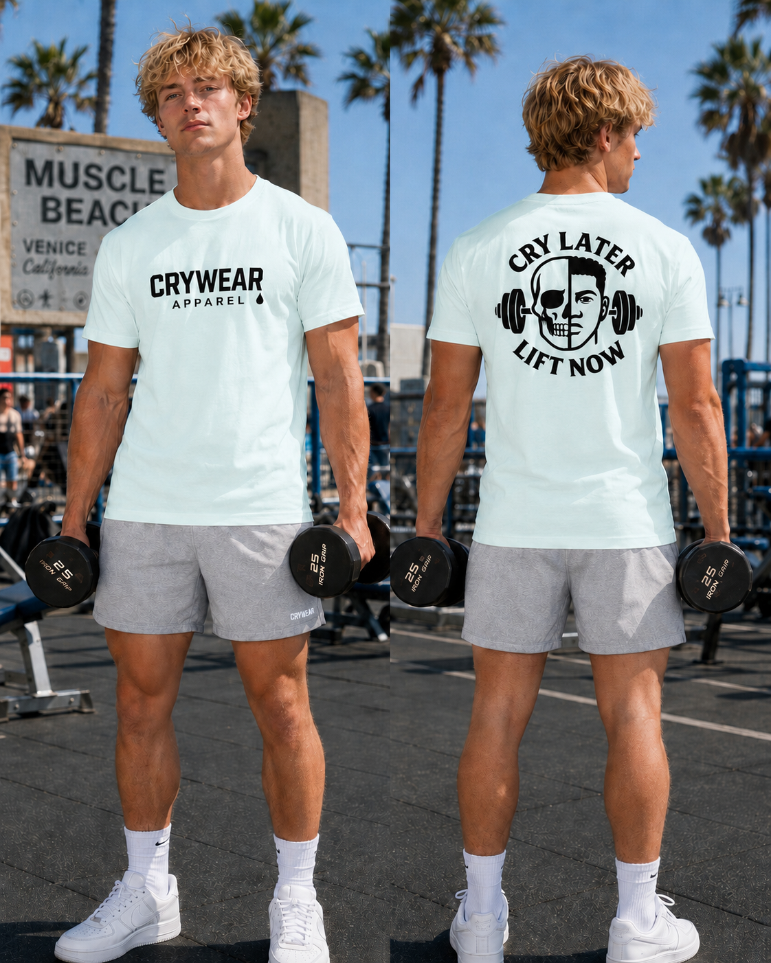 Crywear Lift Now Men’s Fitted Tee