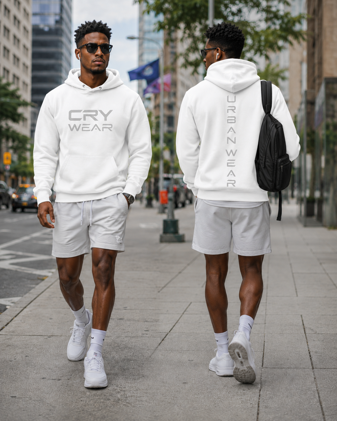 Crywear Urban Wear Premium Organic Heavyweight Hoodie