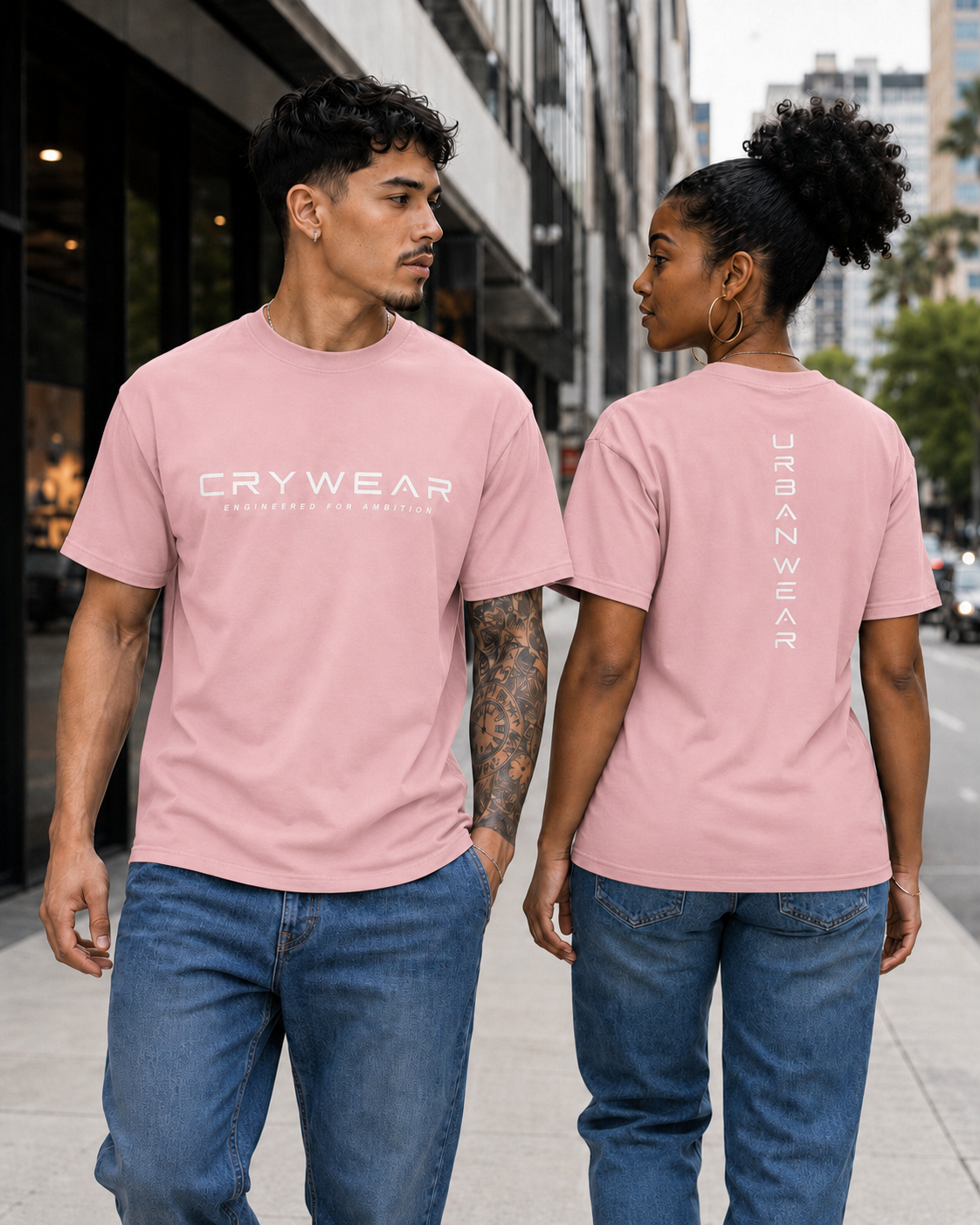 Crywear Engineered for Ambition Urban Wear Tee