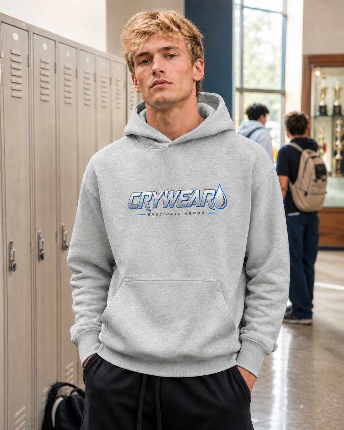 Crywear Emotional Armor Unisex Relaxed Hoodie