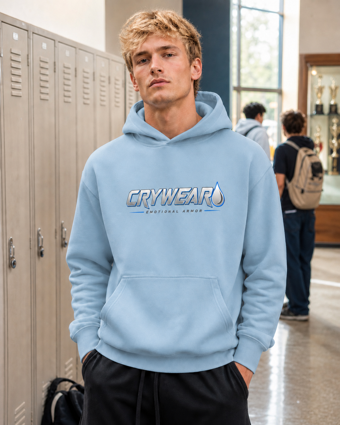 Crywear Emotional Armor Unisex Relaxed Hoodie