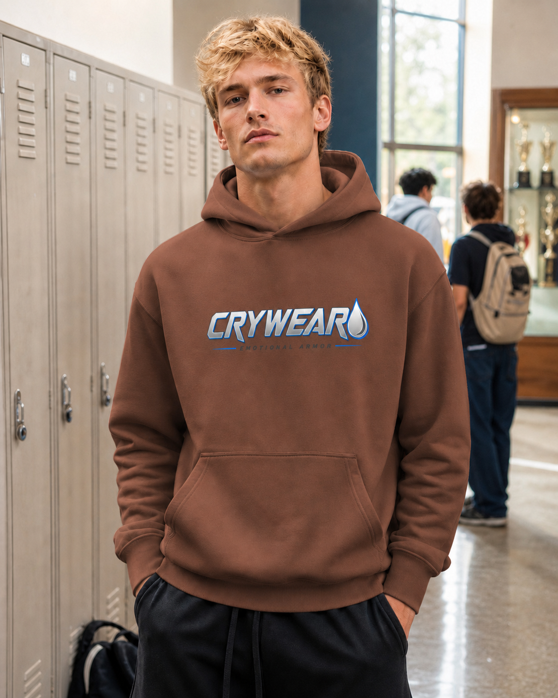 Crywear Emotional Armor Unisex Relaxed Hoodie