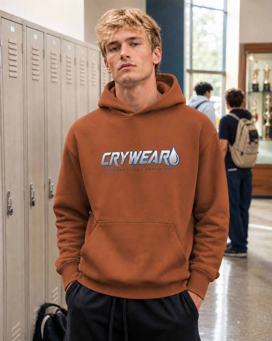 Crywear Emotional Armor Unisex Relaxed Hoodie