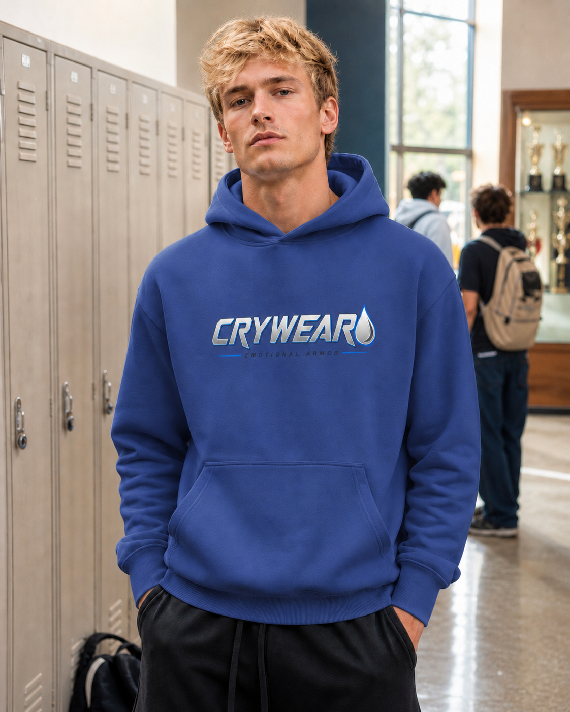 Crywear Emotional Armor Unisex Relaxed Hoodie