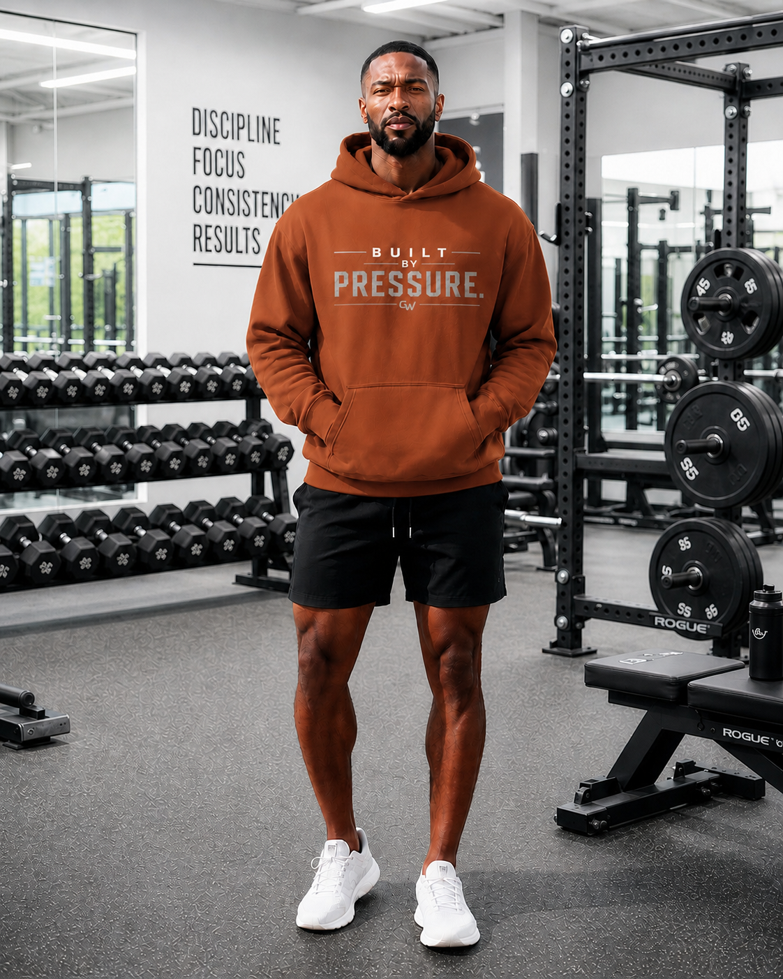 Built By Pressure Unisex Relaxed Hoodie