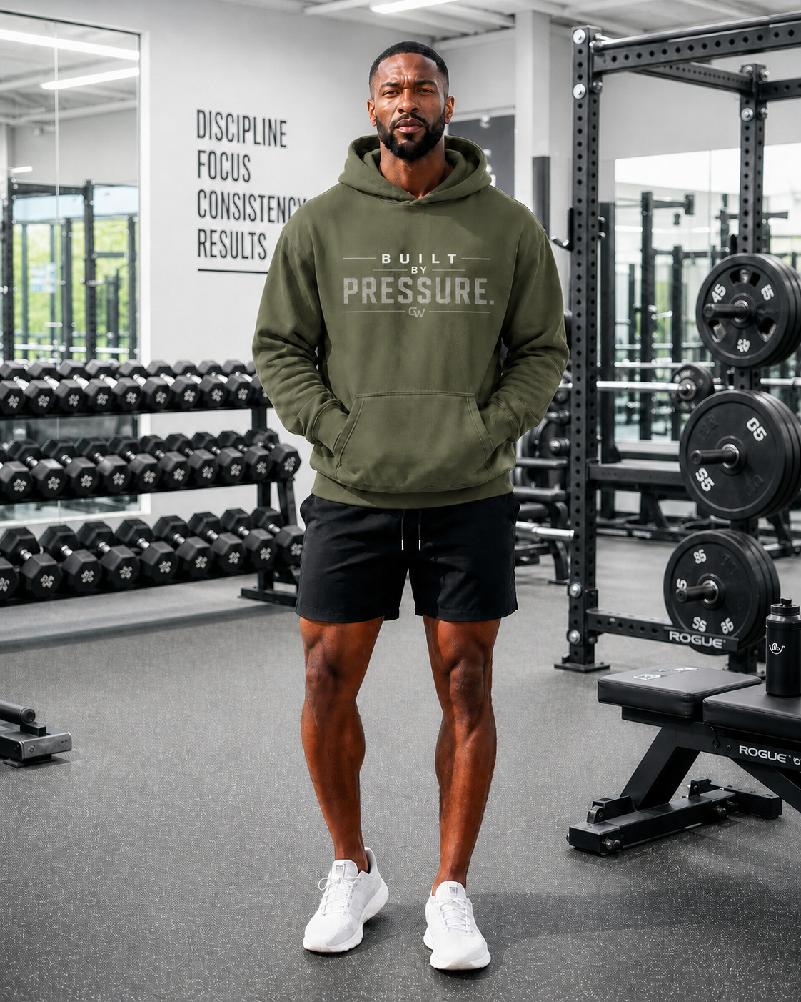 Built By Pressure Unisex Relaxed Hoodie