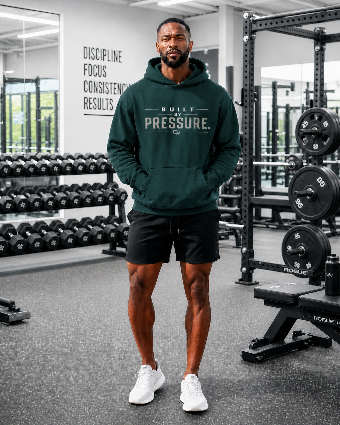 Built By Pressure Unisex Relaxed Hoodie