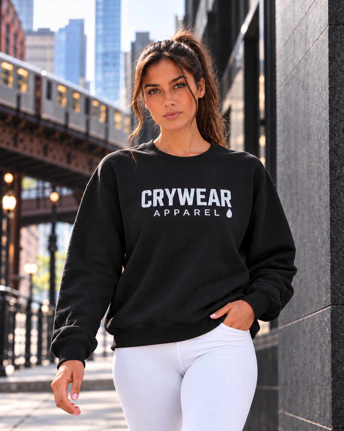 CRYWEAR Apparel Classic Crewneck Sweatshirt