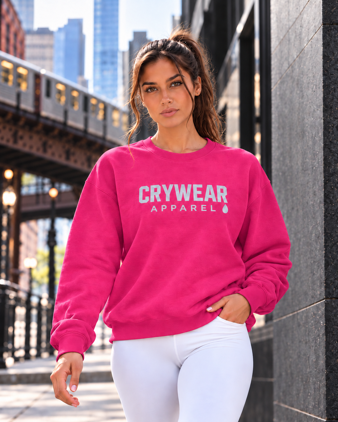 CRYWEAR Apparel Classic Crewneck Sweatshirt