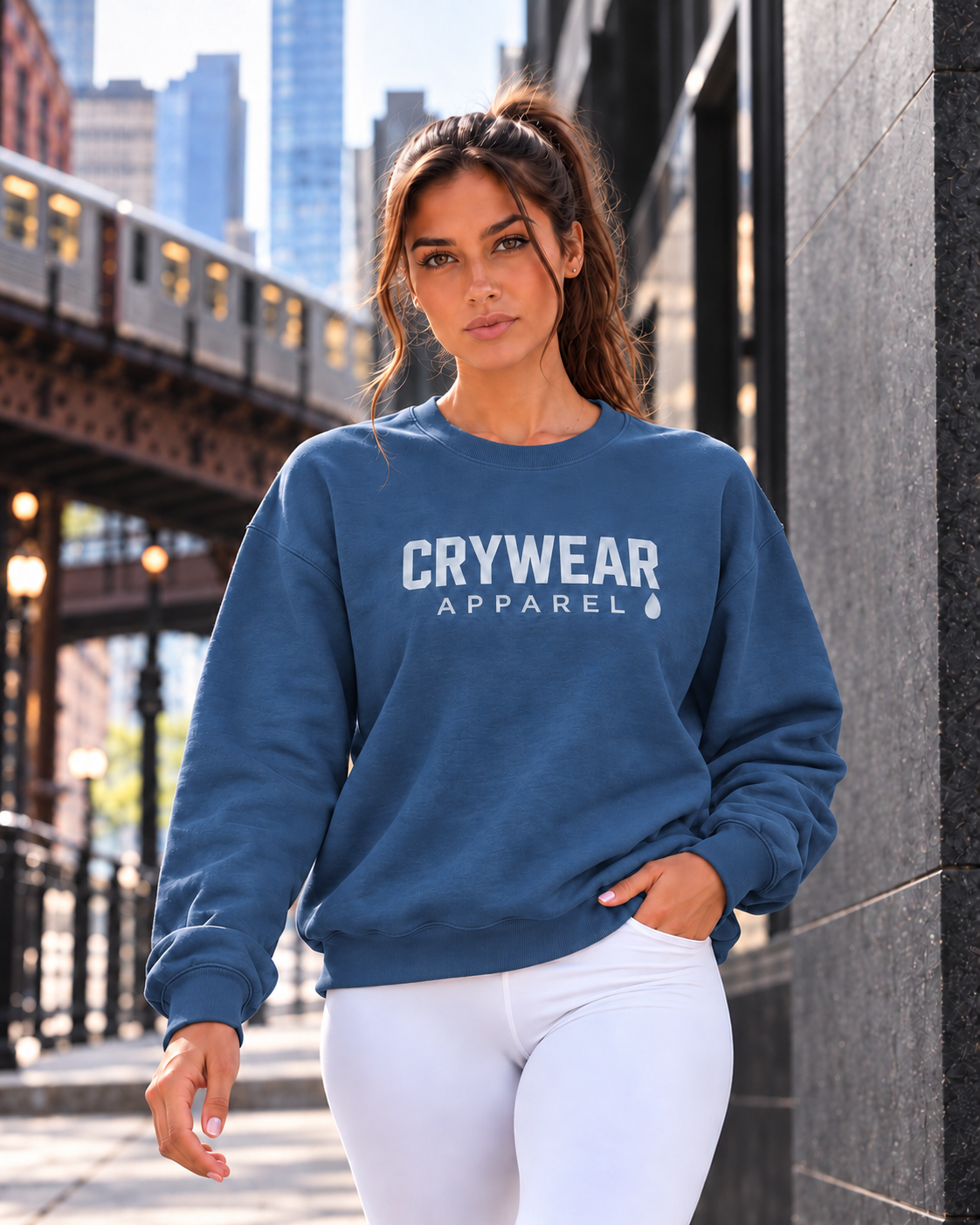 CRYWEAR Apparel Classic Crewneck Sweatshirt