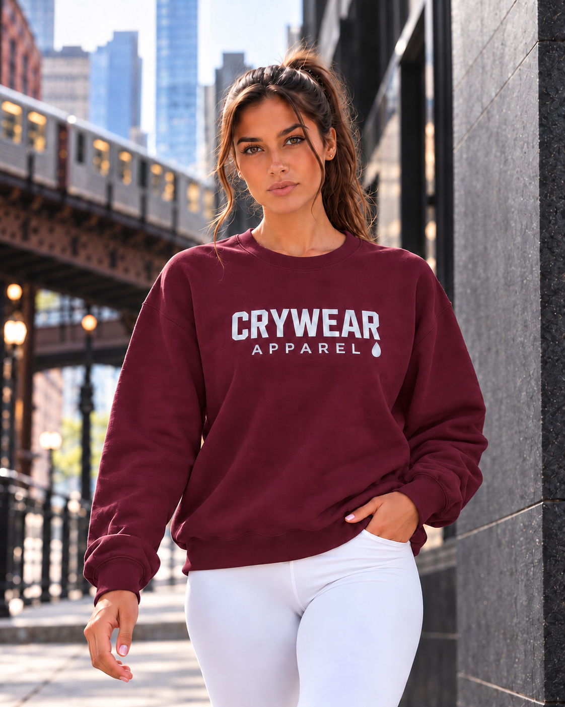 CRYWEAR Apparel Classic Crewneck Sweatshirt