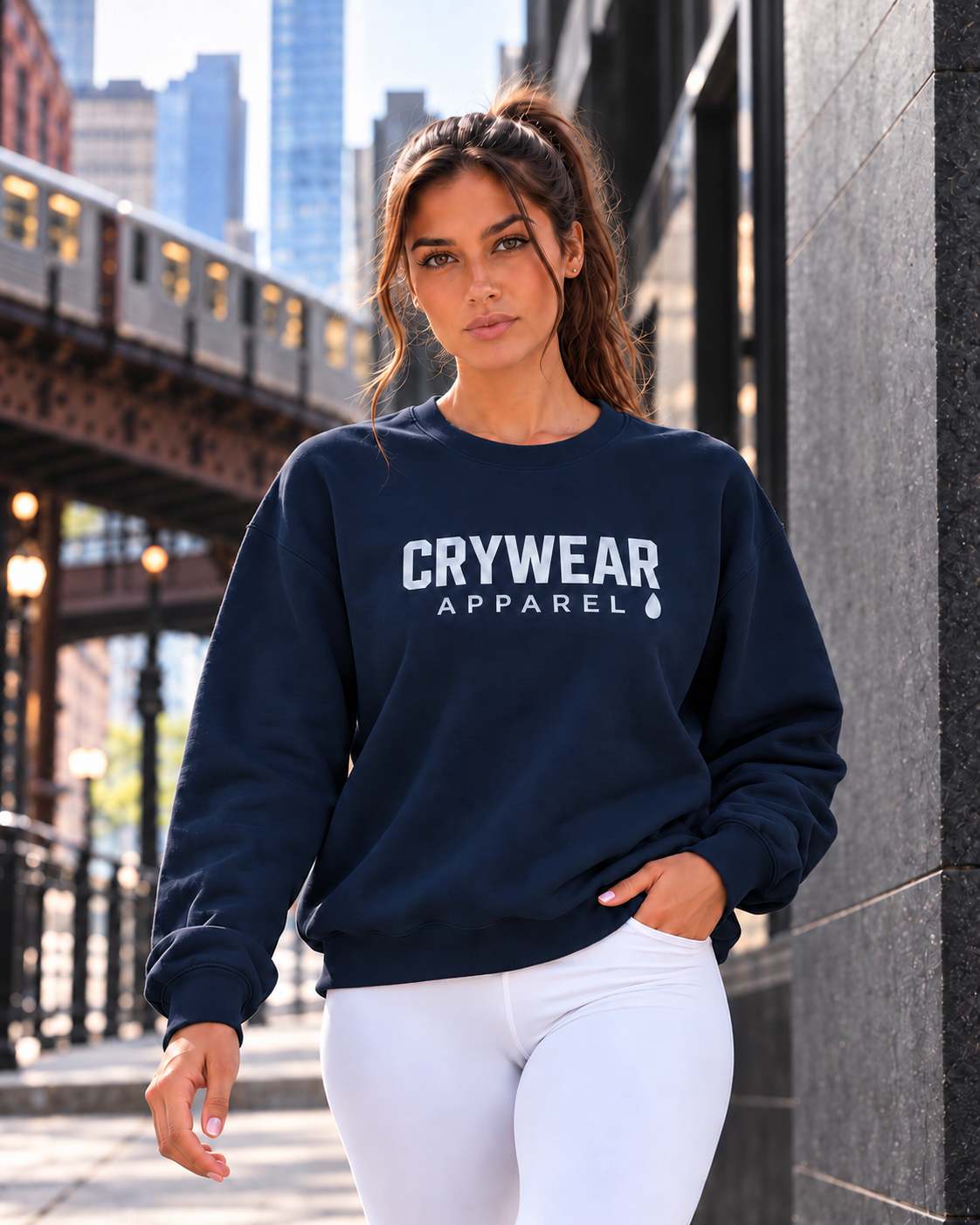CRYWEAR Apparel Classic Crewneck Sweatshirt