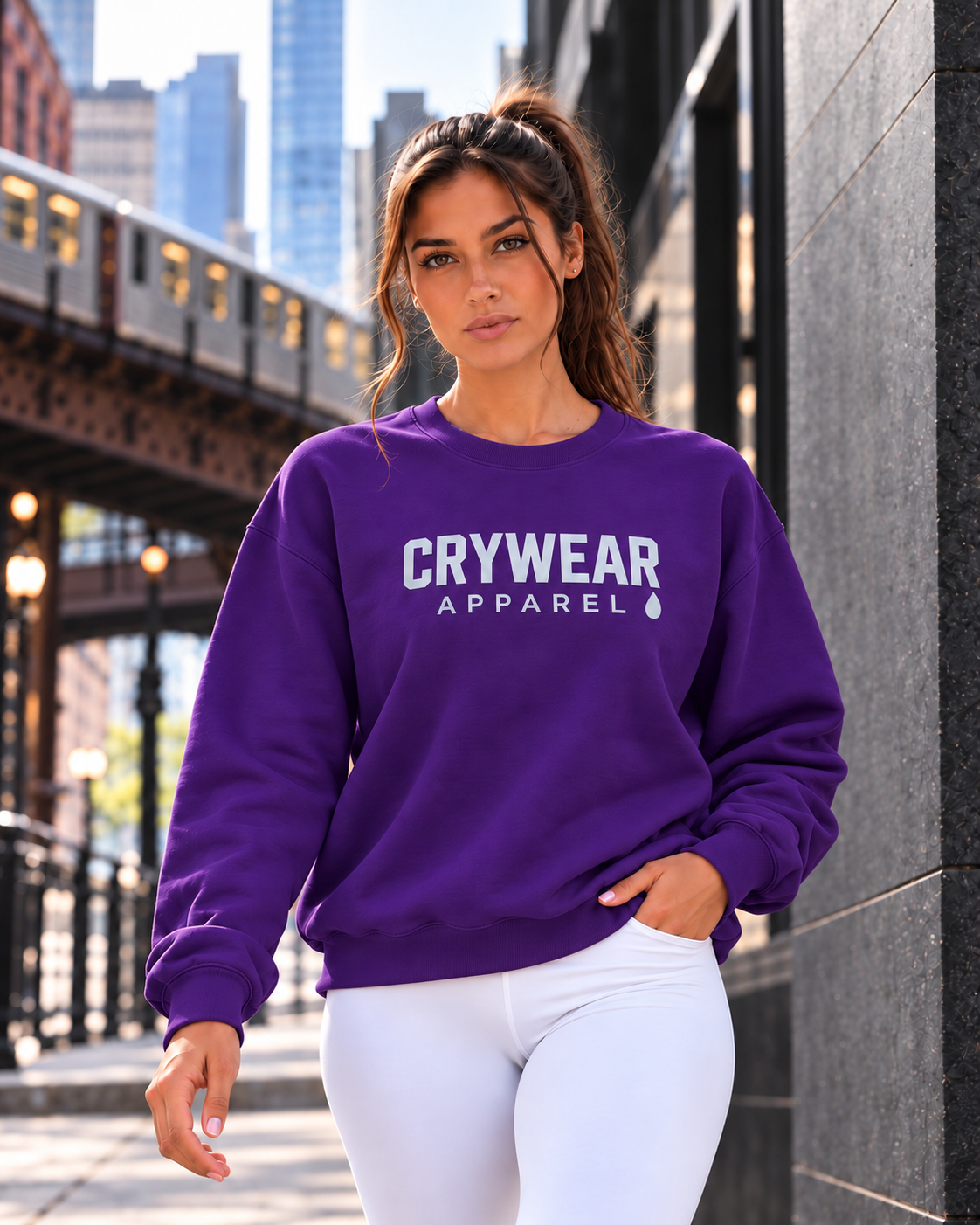 CRYWEAR Apparel Classic Crewneck Sweatshirt