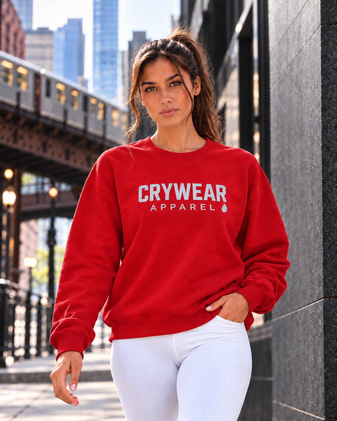 CRYWEAR Apparel Classic Crewneck Sweatshirt