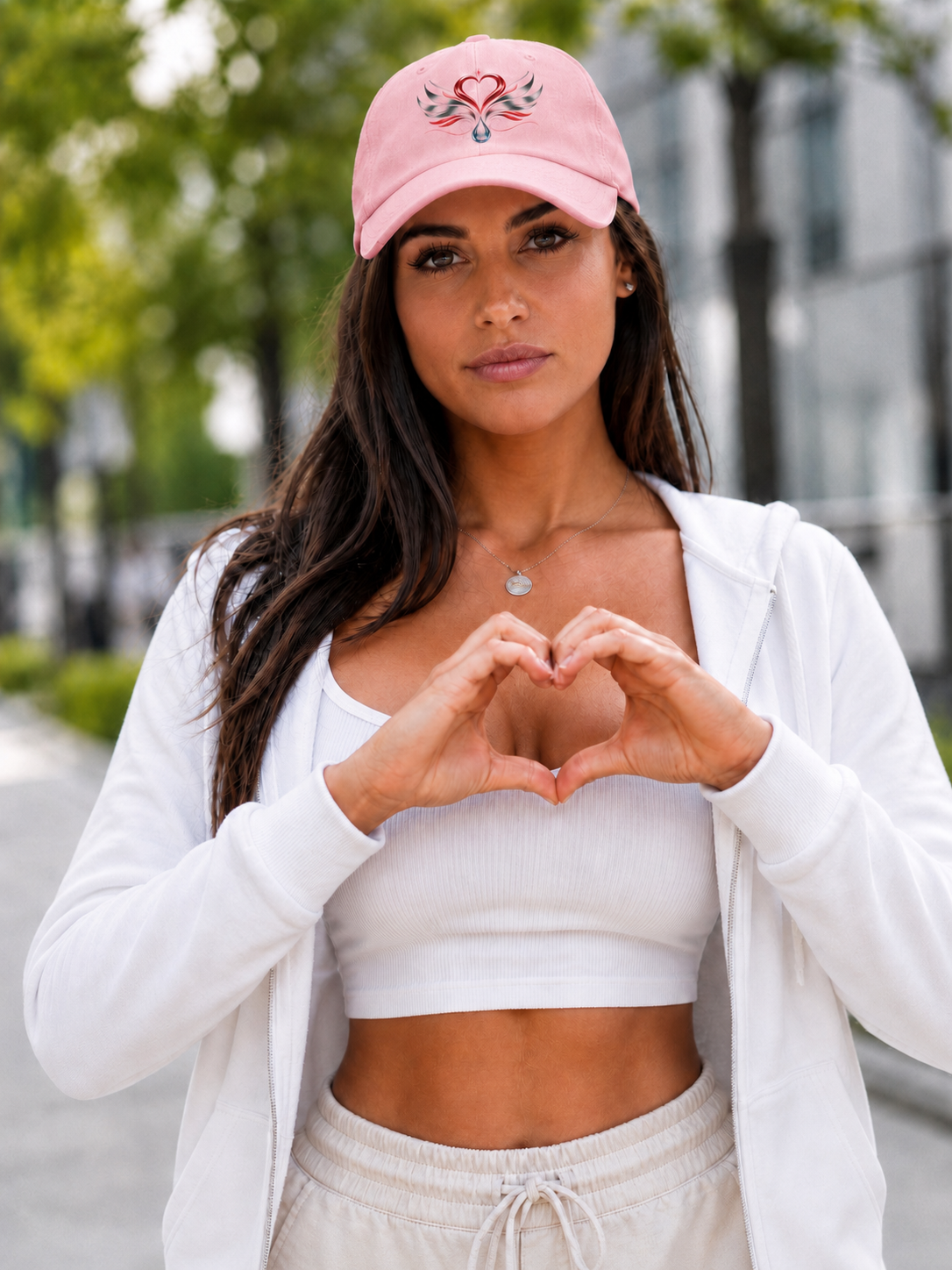 Crywear Heart Wing Unisex Baseball Cap