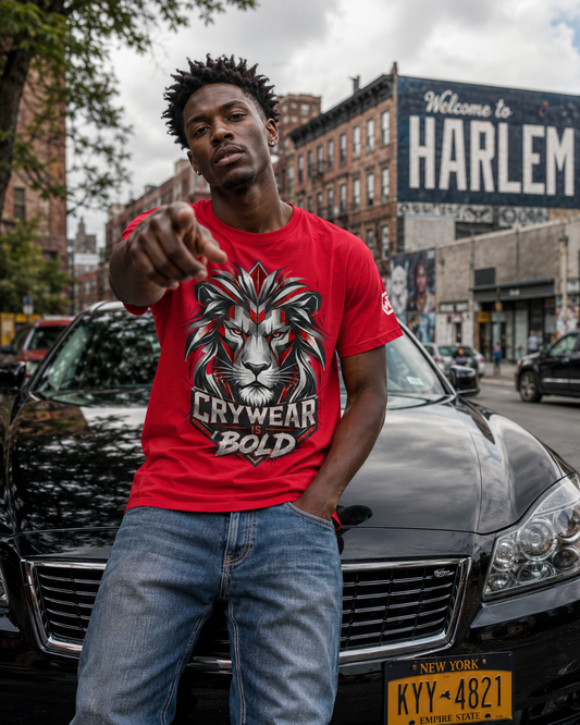 Premium Fitted Crywear Bold Tee
