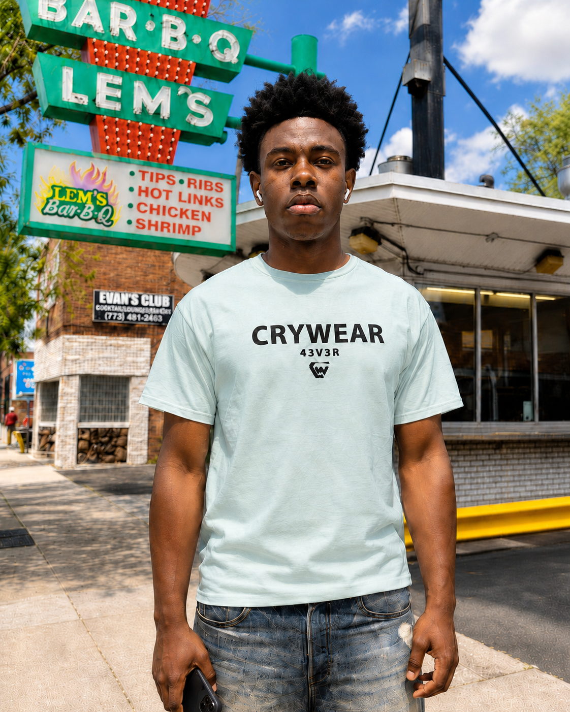 Crywear 43V3R Men’s Heavyweight Tee