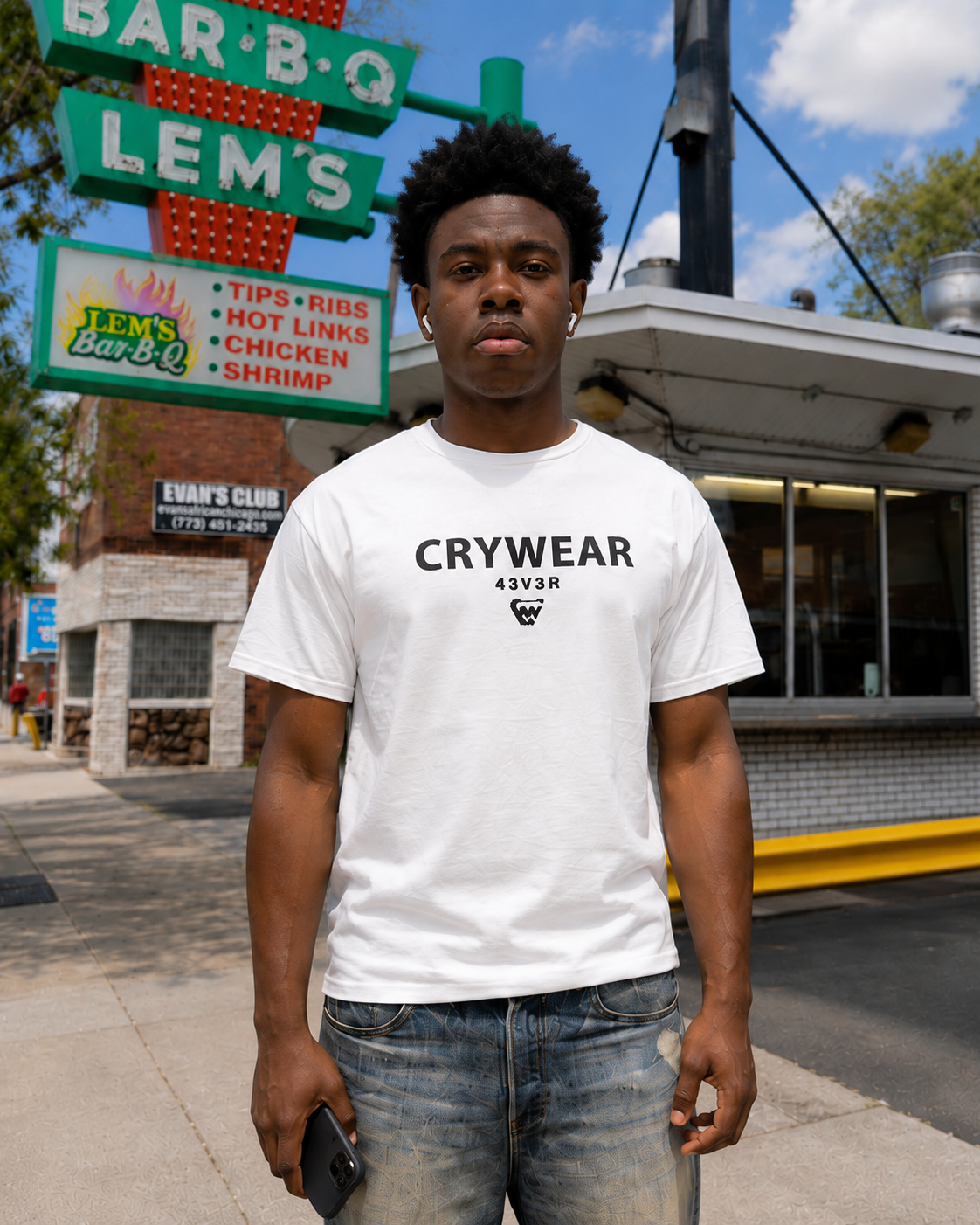 Crywear 43V3R Men’s Heavyweight Tee