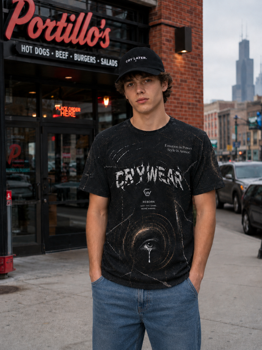 Crywear “Emotion Is Power” All-Over Print Tee