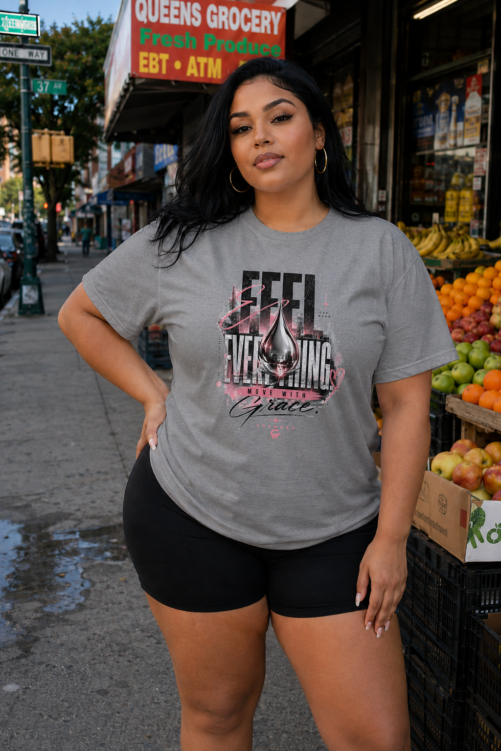 Feel Everything. Move With Grace. Women’s Tee