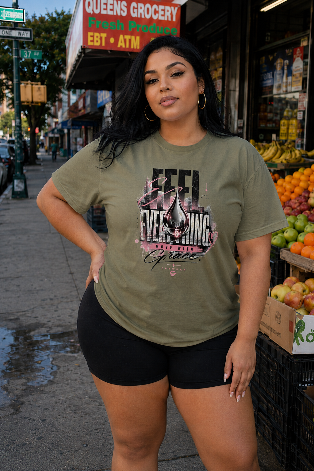 Feel Everything. Move With Grace. Women’s Tee