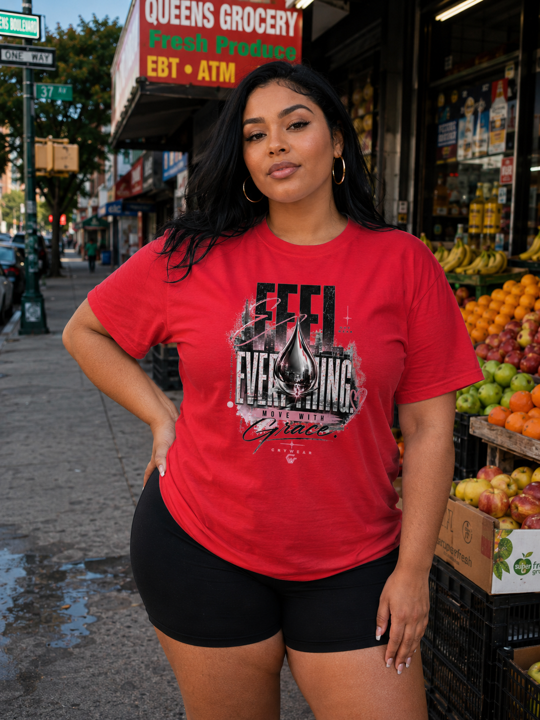 Feel Everything. Move With Grace. Women’s Tee