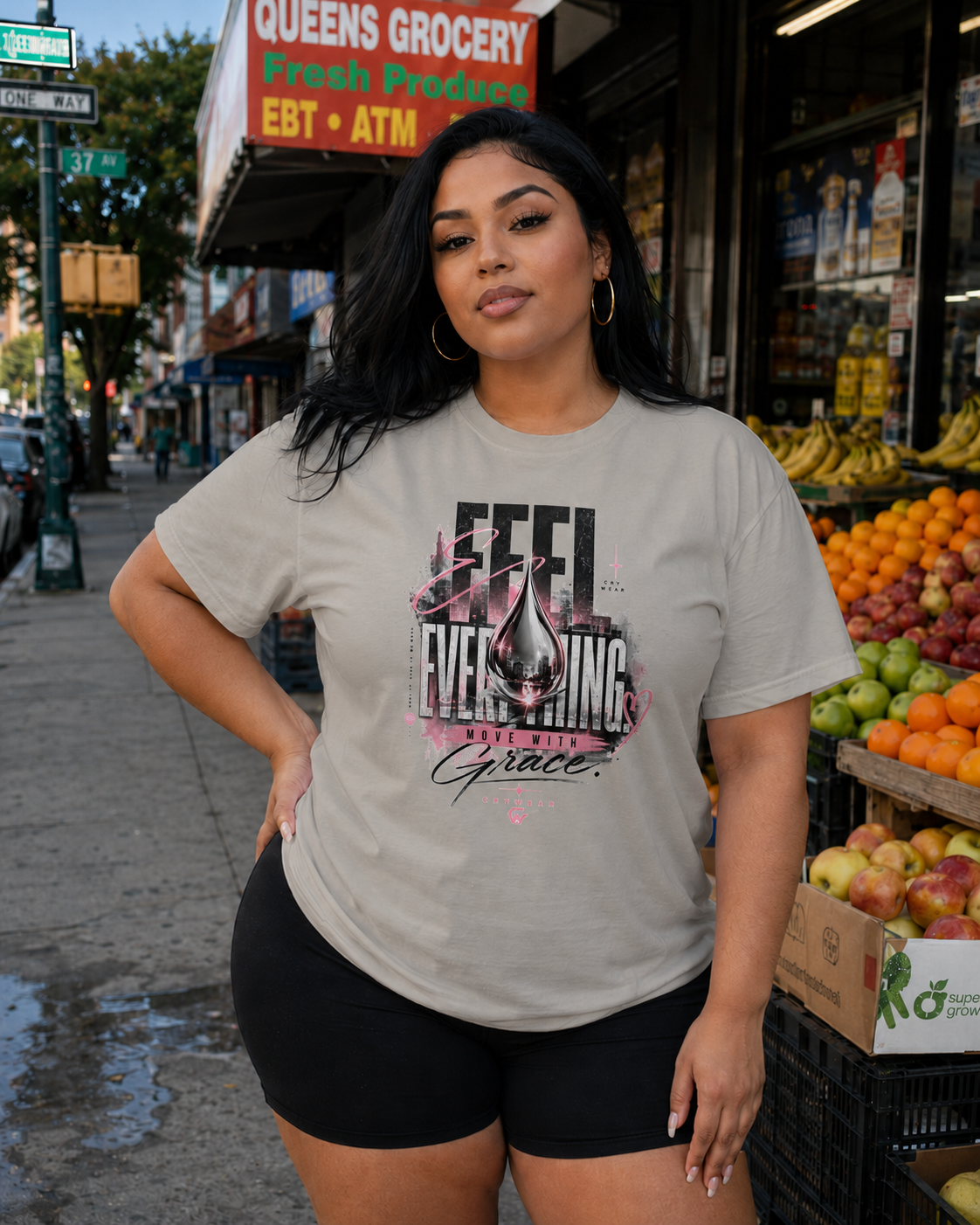 Feel Everything. Move With Grace. Women’s Tee