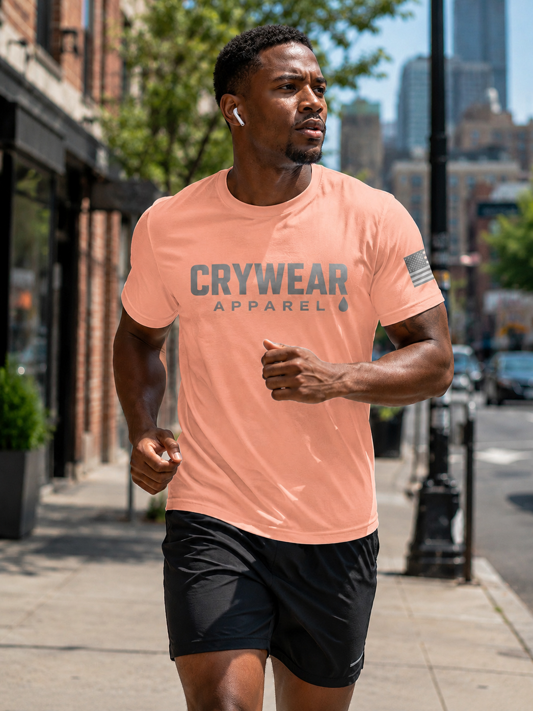Crywear Apparel Men’s Fitted Tee