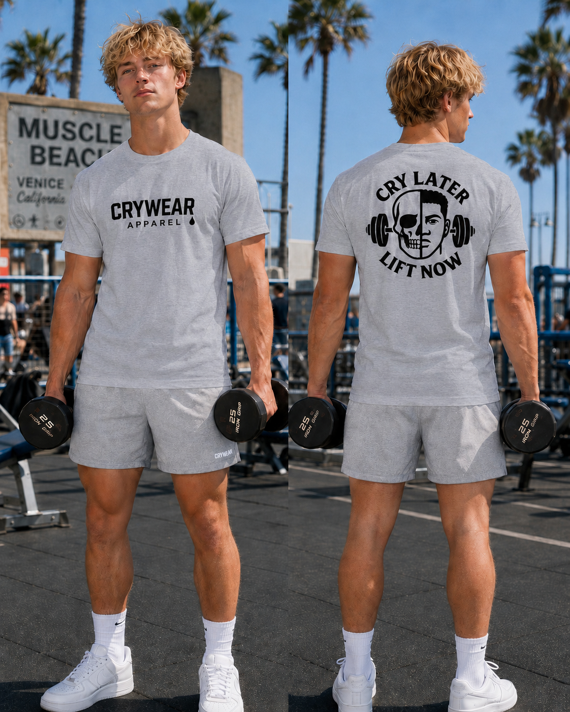 Crywear Lift Now Men’s Fitted Tee