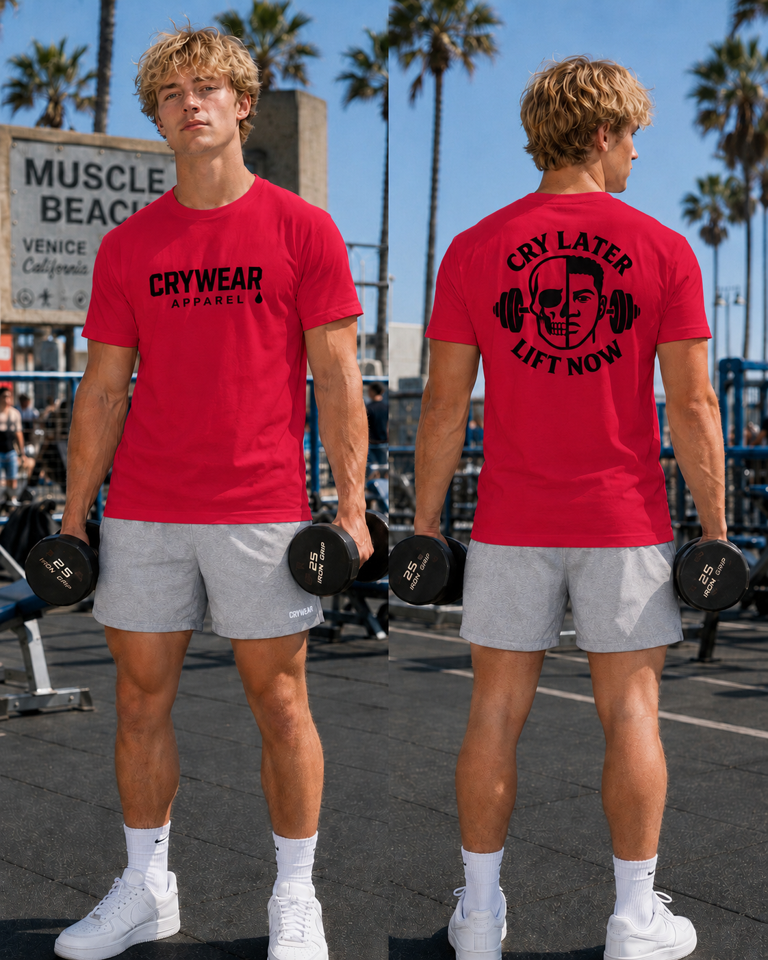 Crywear Lift Now Men’s Fitted Tee