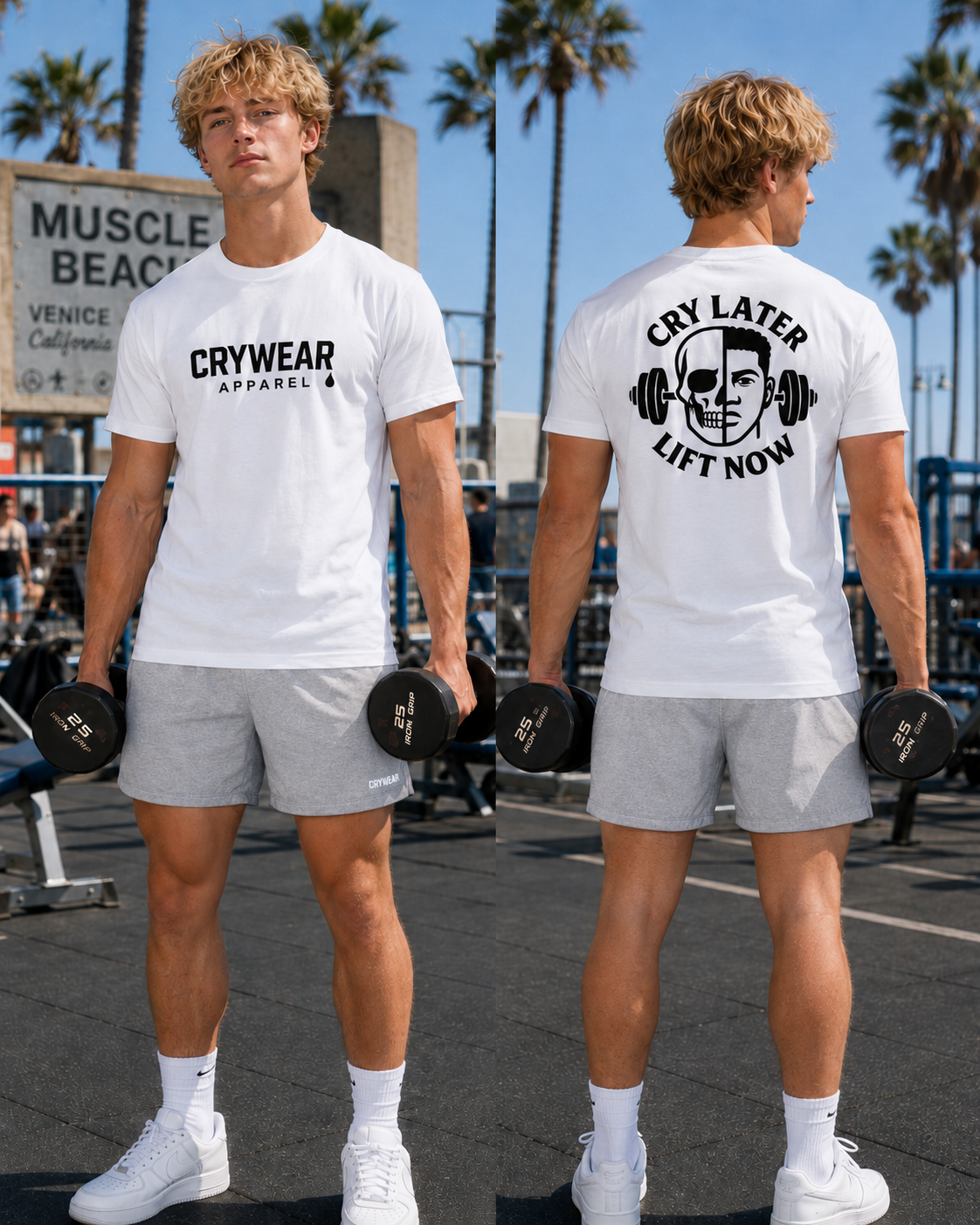 Crywear Lift Now Men’s Fitted Tee