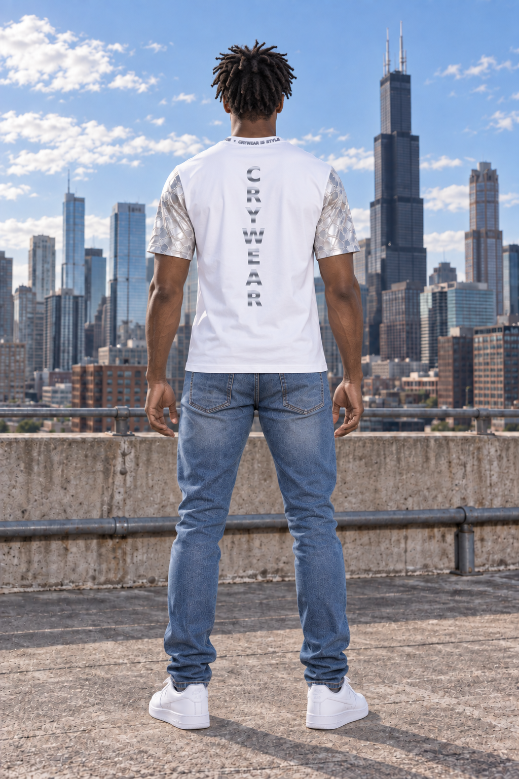 Reborn Cotton Crew Neck Tee