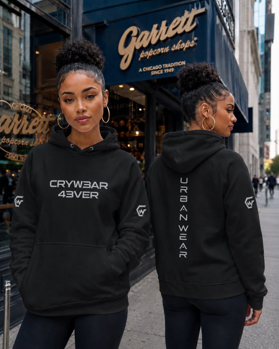 CRYW3AR 43VER Eco Raglan Hoodie