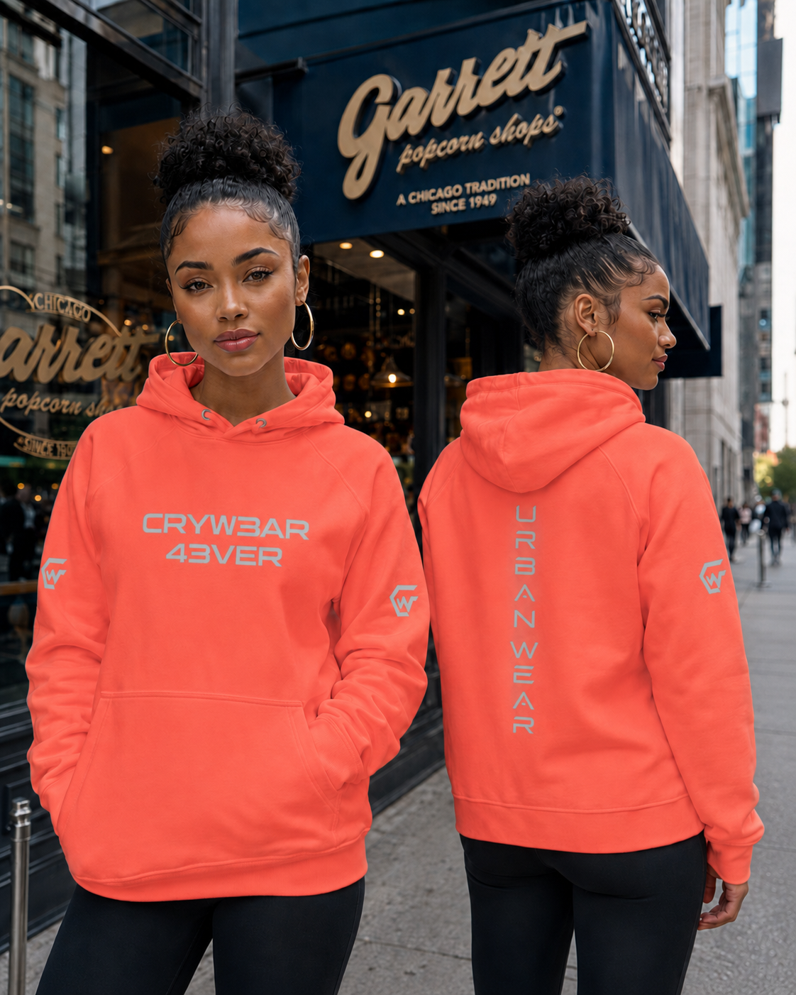CRYW3AR 43VER Eco Raglan Hoodie