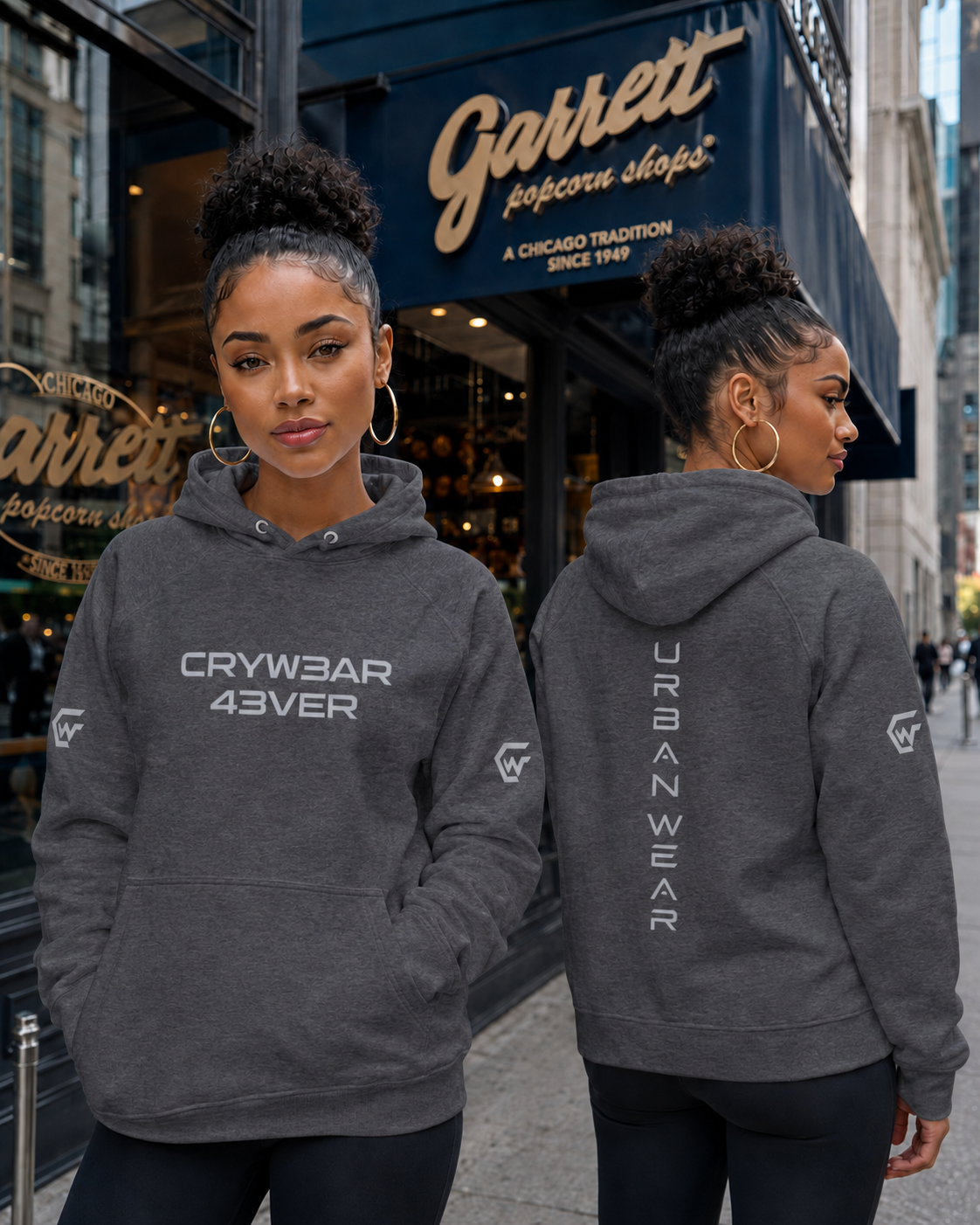 CRYW3AR 43VER Eco Raglan Hoodie