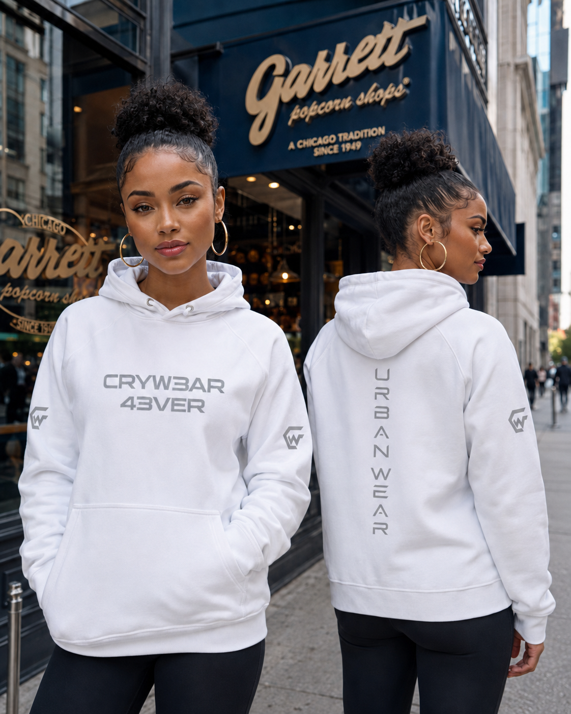 CRYW3AR 43VER Eco Raglan Hoodie