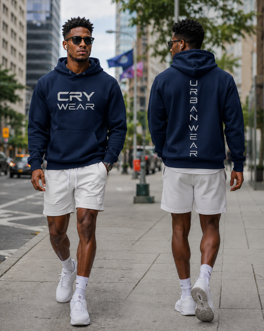 Crywear Urban Wear Premium Organic Heavyweight Hoodie