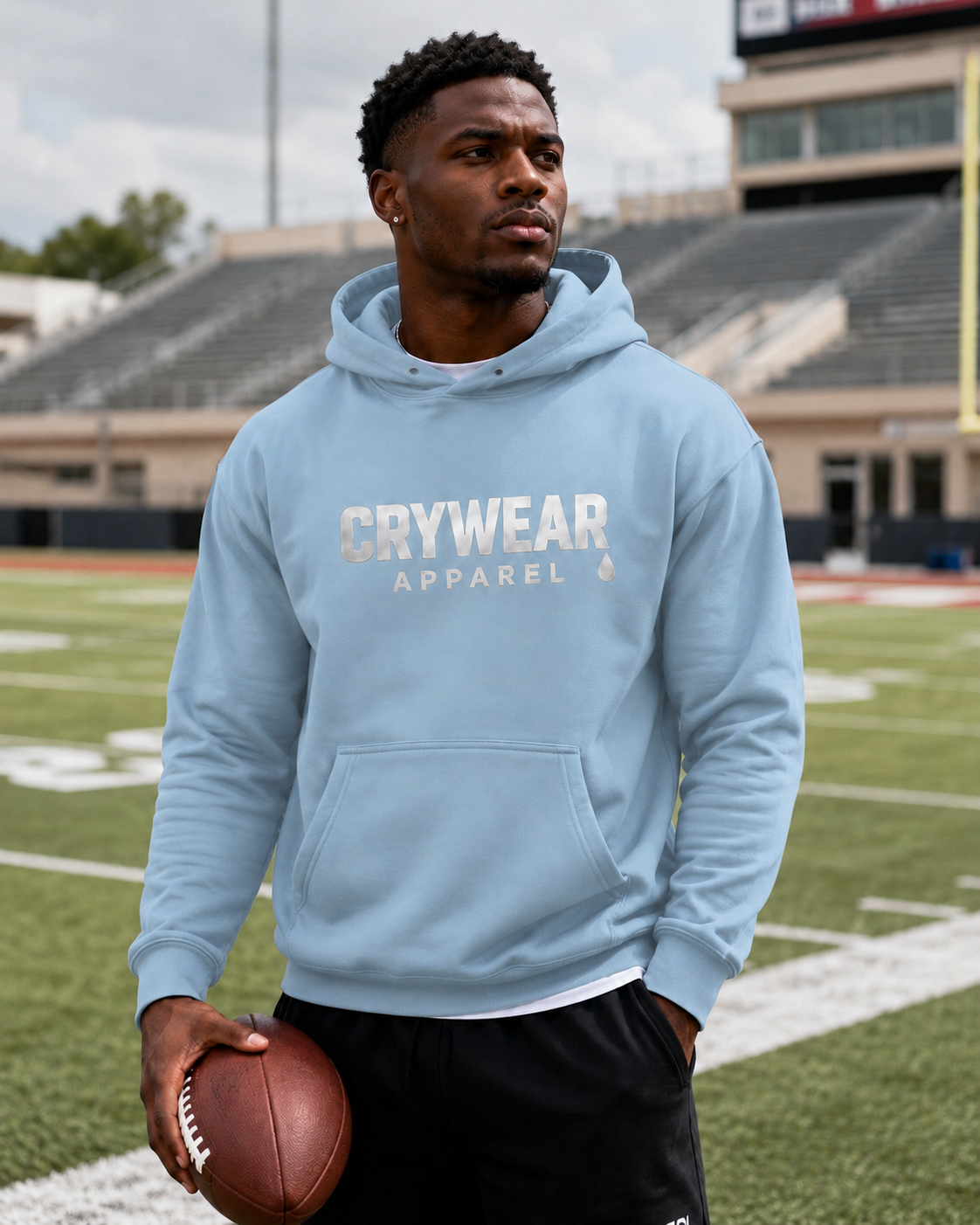 Crywear Apparel Unisex Relaxed Hoodie