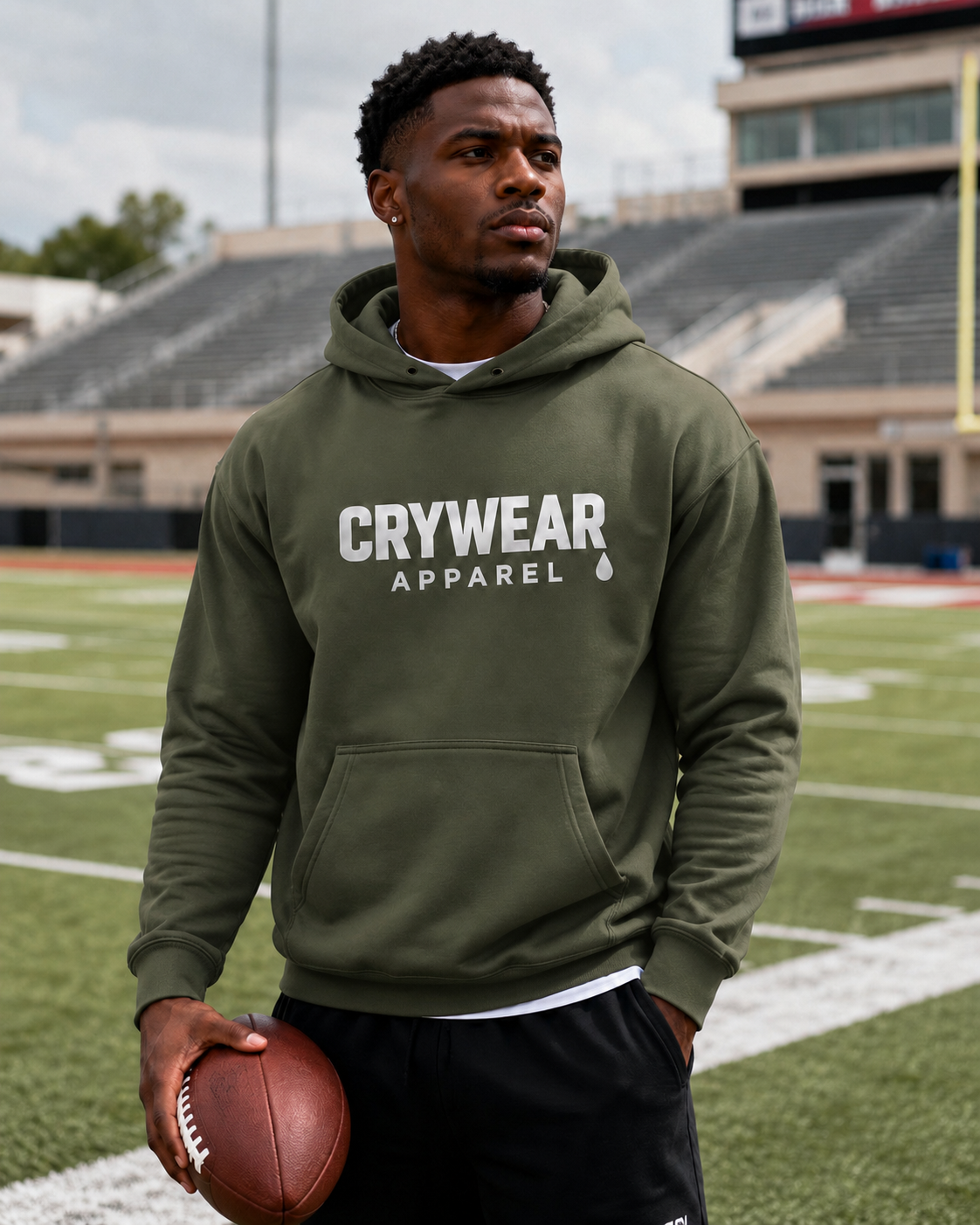 Crywear Apparel Unisex Relaxed Hoodie