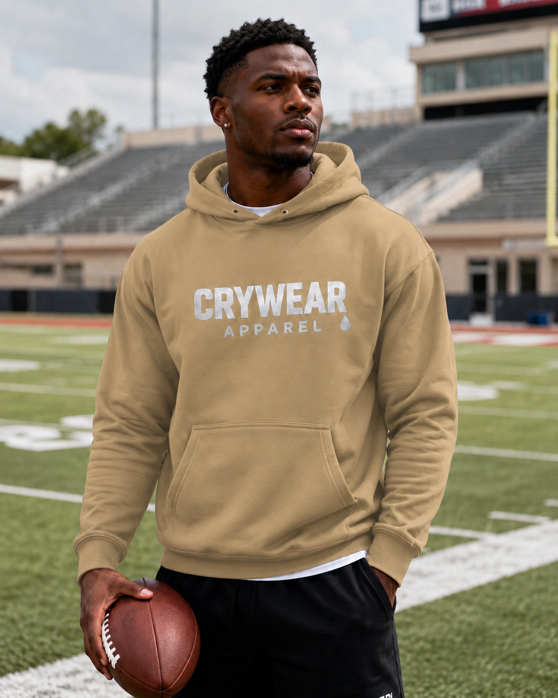 Crywear Apparel Unisex Relaxed Hoodie