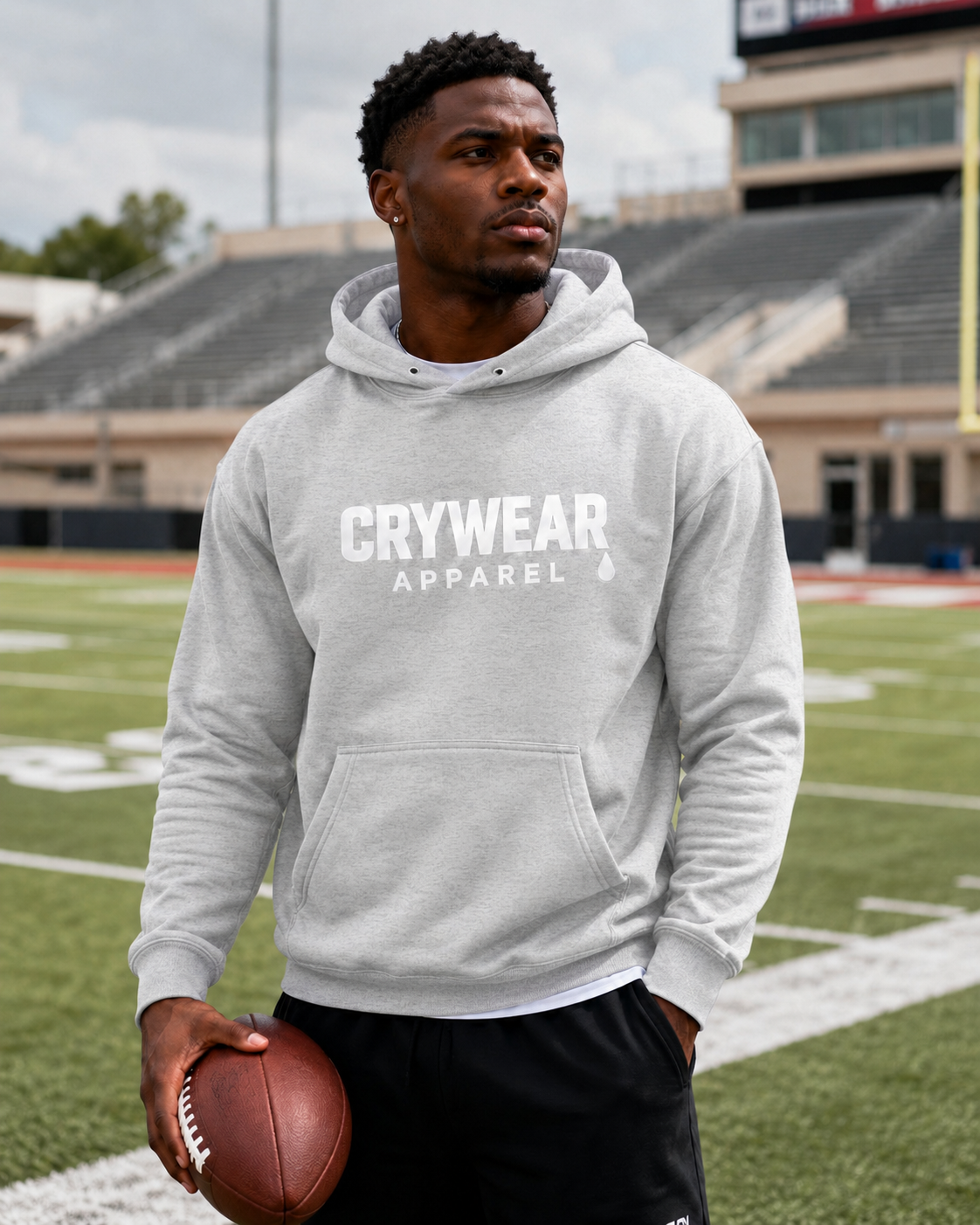 Crywear Apparel Unisex Relaxed Hoodie