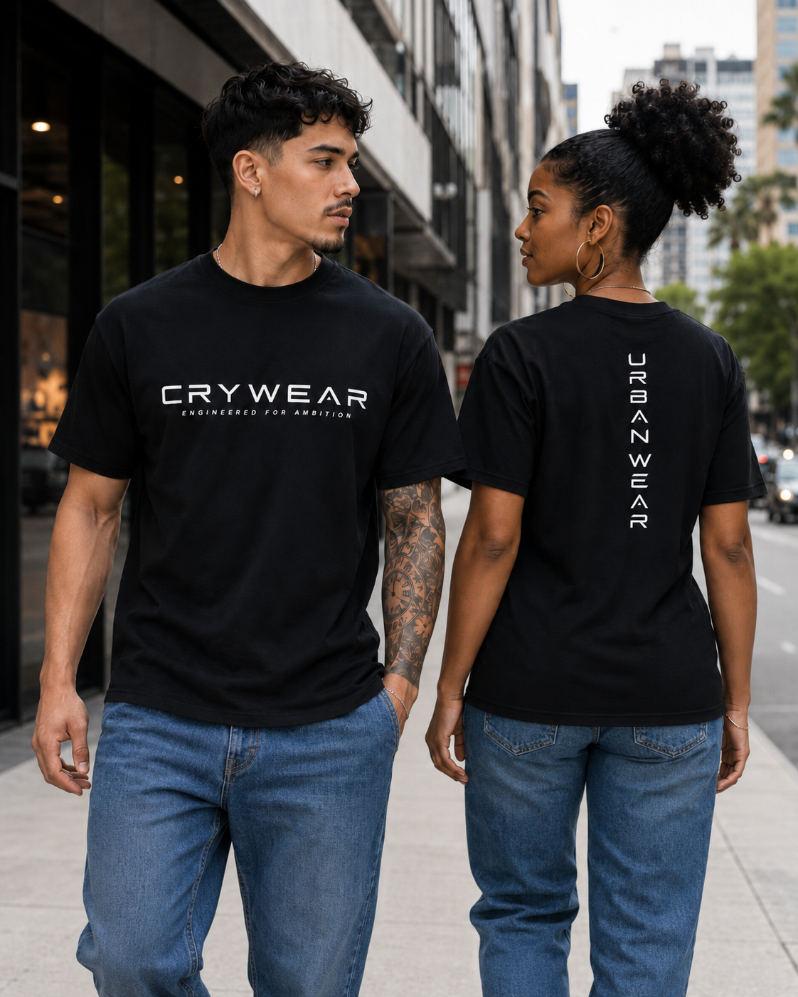 Crywear Engineered for Ambition Urban Wear Tee