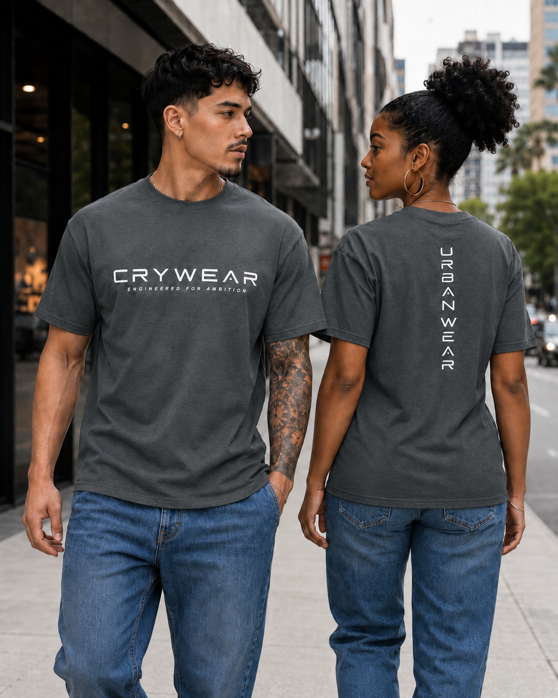 Crywear Engineered for Ambition Urban Wear Tee