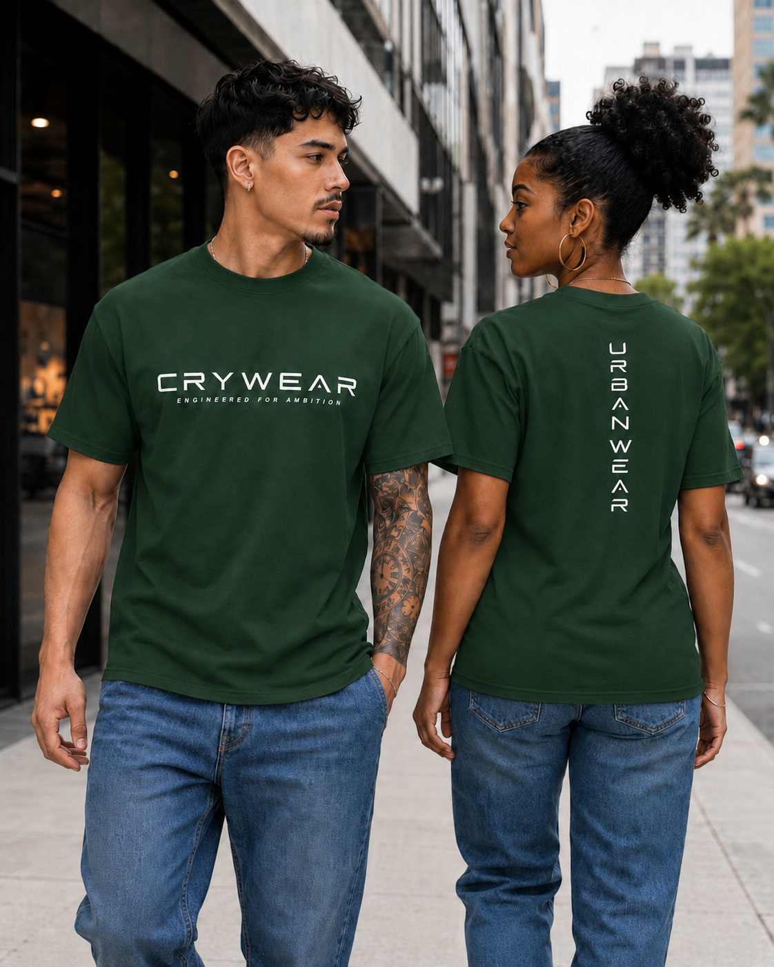 Crywear Engineered for Ambition Urban Wear Tee