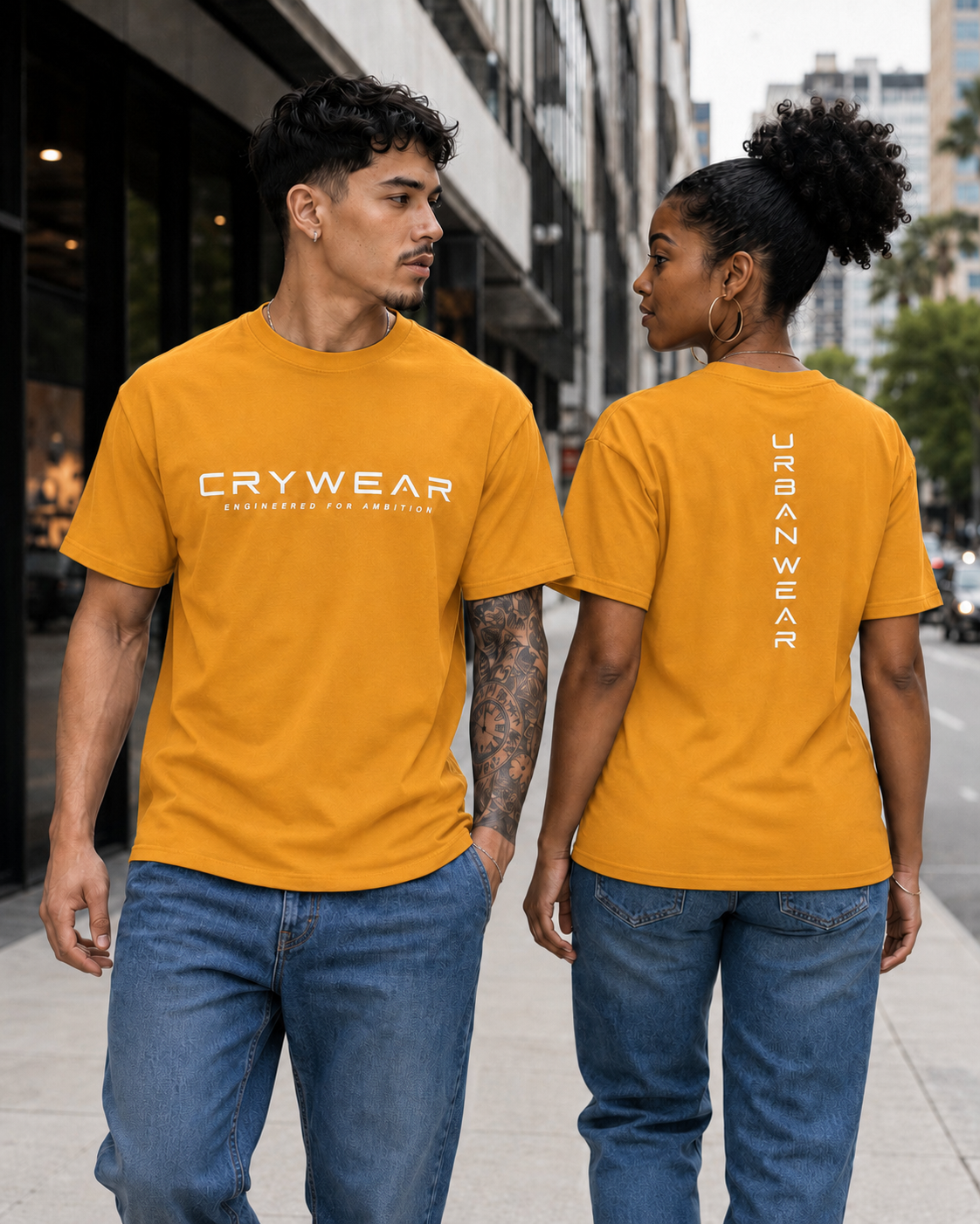 Crywear Engineered for Ambition Urban Wear Tee