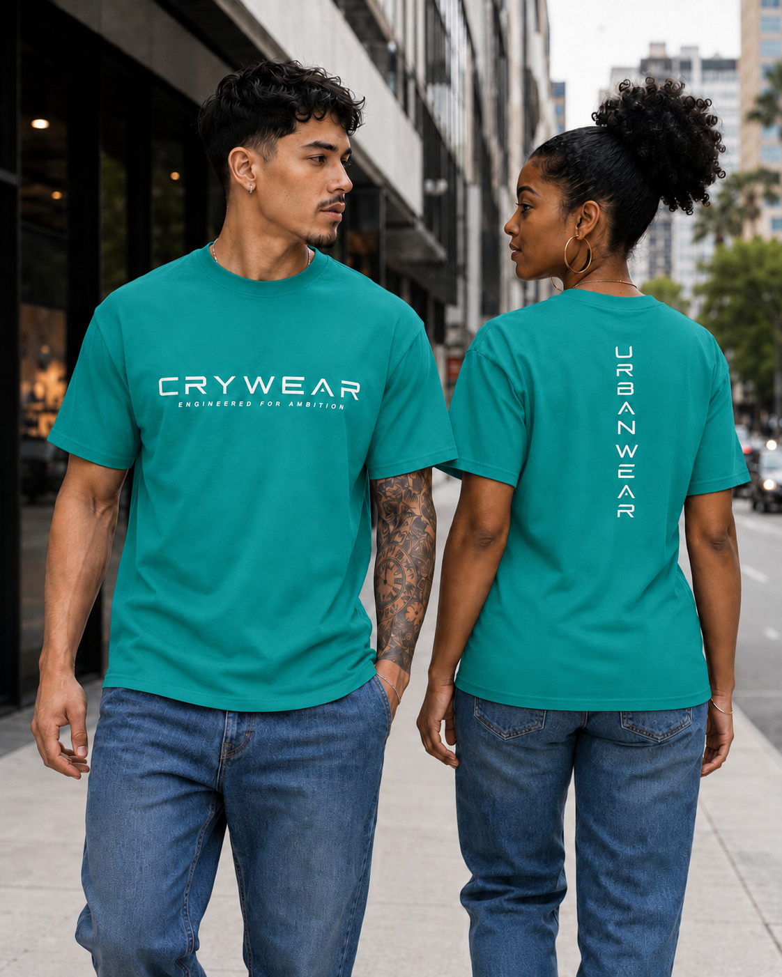 Crywear Engineered for Ambition Urban Wear Tee