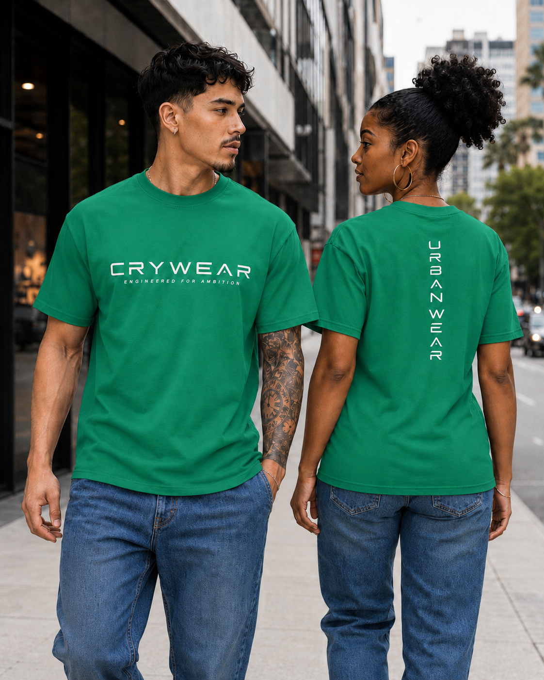 Crywear Engineered for Ambition Urban Wear Tee