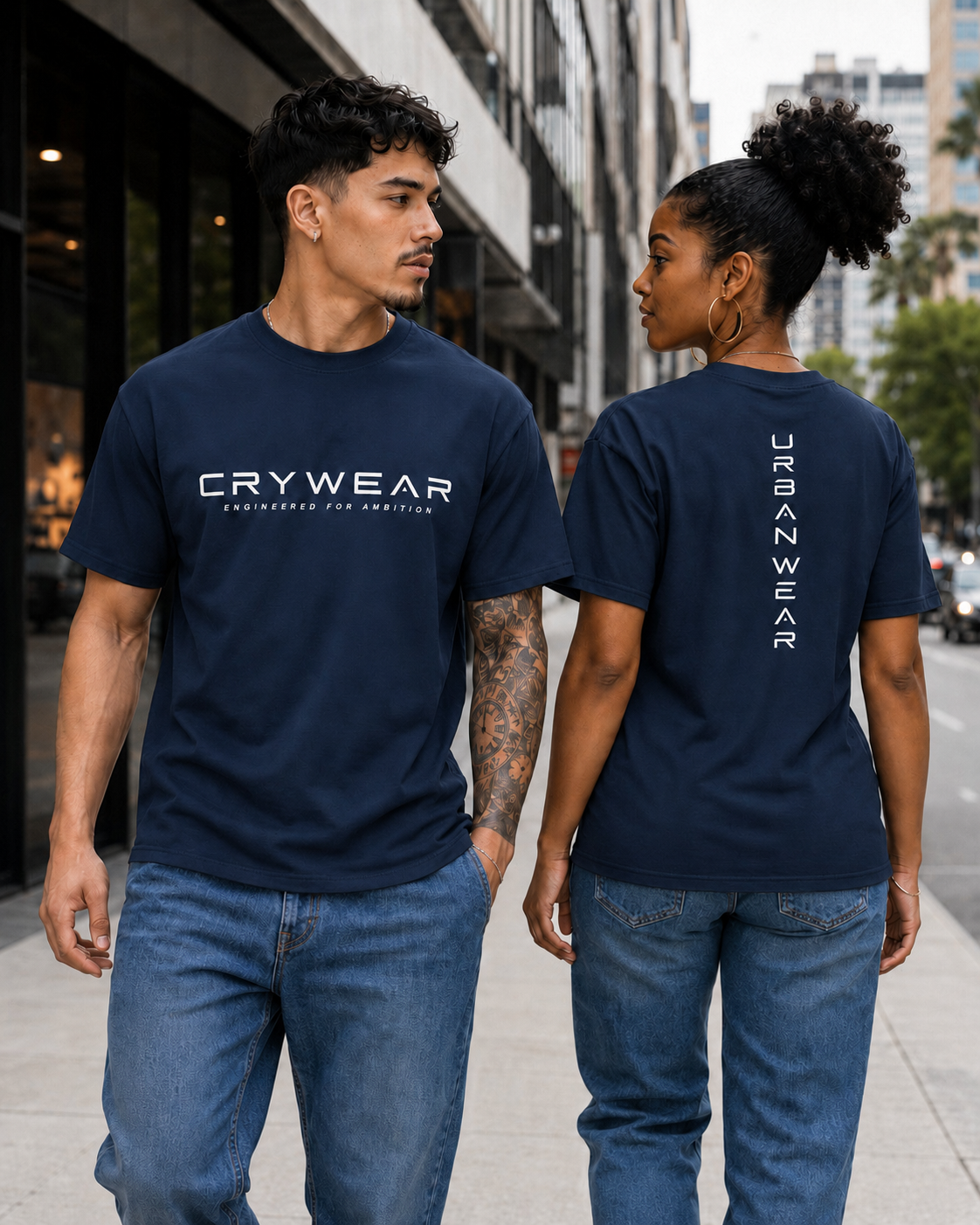 Crywear Engineered for Ambition Urban Wear Tee