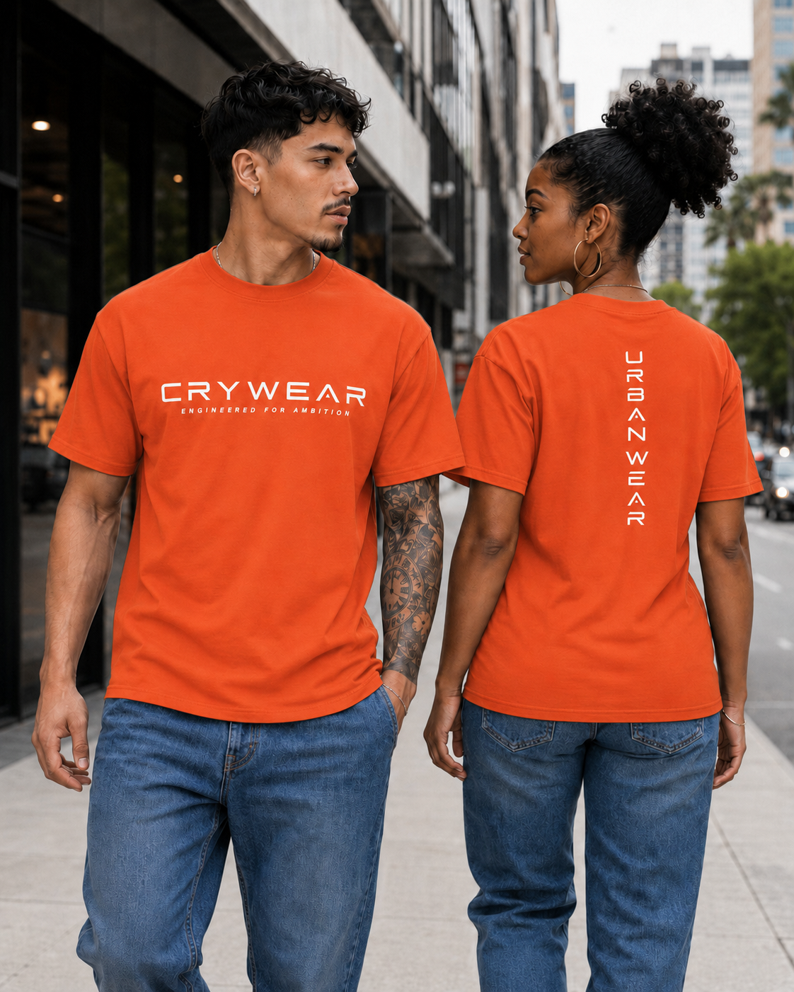 Crywear Engineered for Ambition Urban Wear Tee